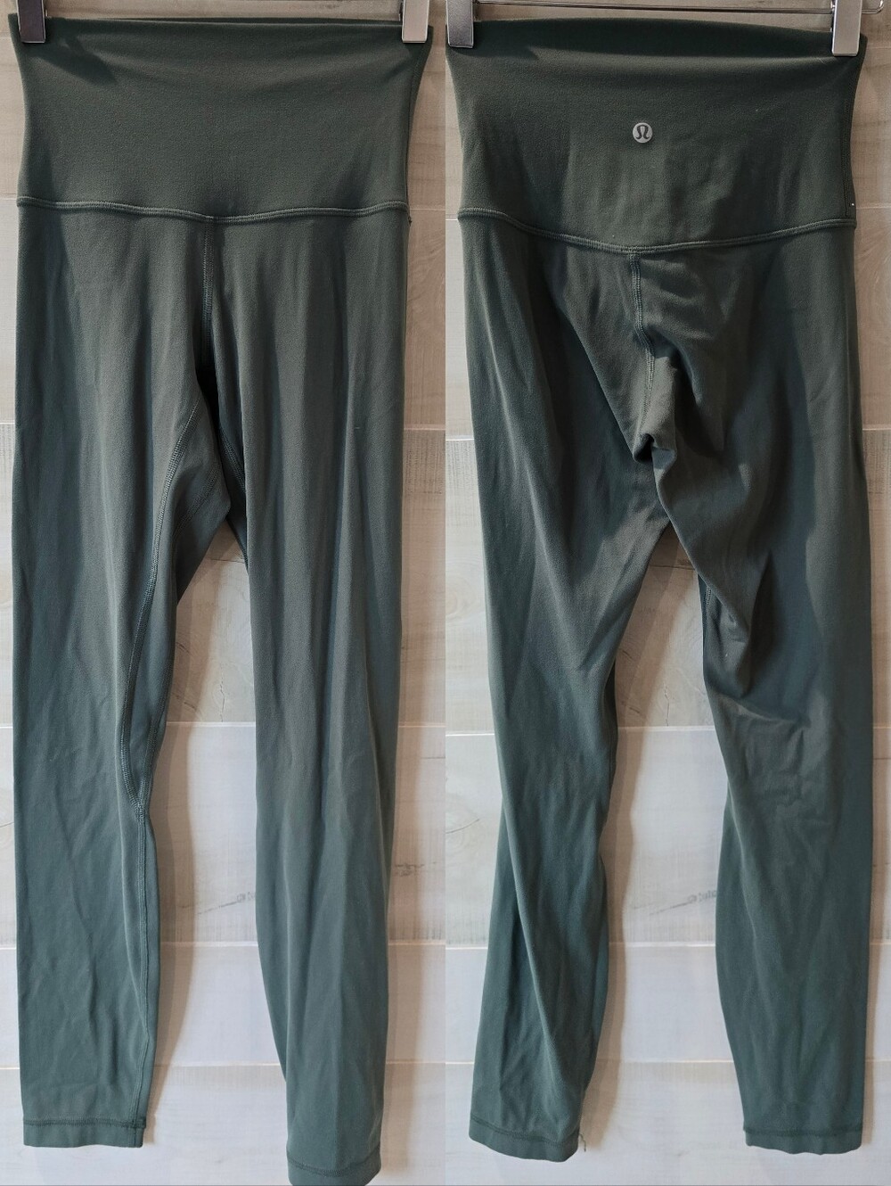 {2} Lululemon Align Leggings Forest Green